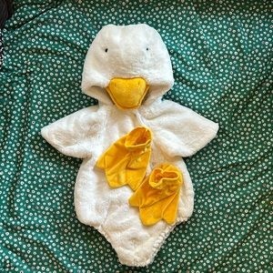 Pottery Barn Kids Costume  |  Duck  |  White & Yellow